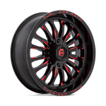 Load image into Gallery viewer, Fuel UTV D822 ARC UTV GLOSS BLACK MILLED RED Wheel - image 5
