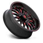 Load image into Gallery viewer, Fuel UTV D822 ARC UTV GLOSS BLACK MILLED RED Wheel - image 7

