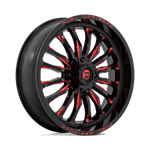 Load image into Gallery viewer, Fuel UTV D822 ARC UTV GLOSS BLACK MILLED RED Wheel - image 10
