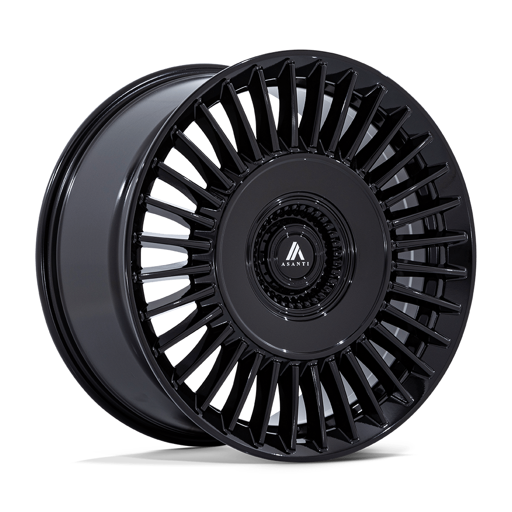 Asanti Black Label AB040 TIARA GLOSS BLACK Wheel - image 2