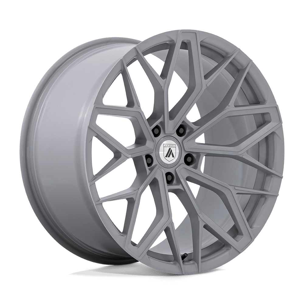 Asanti Black Label AB039 MOGUL 5 TWO TONED BATTLESHIP GRAY Wheel - image 2