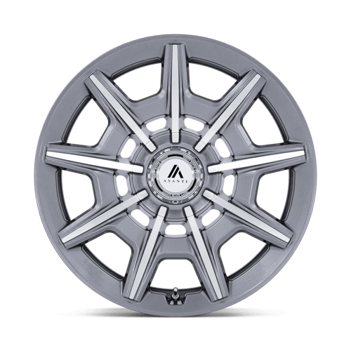 Asanti Black Label AB041 ESQUIRE GLOSS ANTHRACITE BRIGHT MACH Wheel - image 4