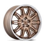 Load image into Gallery viewer, Asanti Black Label AB047 IMPERATOR BRONZE MACHINED W/ SS LIP Wheel - image 1
