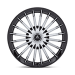 Load image into Gallery viewer, Asanti Black Label AB048 VICEROY GLOSS BLACK W/ MACHINED FACE Wheel - image 4
