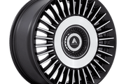 Asanti Black Label AB040 TIARA SATIN BLACK BRIGHT MACH FACE Wheel - image 1