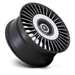 Load image into Gallery viewer, Asanti Black Label AB040 TIARA SATIN BLACK BRIGHT MACH FACE Wheel - image 3
