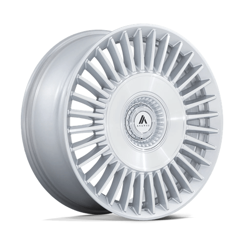Asanti Black Label AB040 TIARA GLOSS SILVER BRIGHT MACH FACE Wheel - image 1