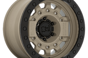 Black Rhino AVENGER BEADLOCK DESERT SAND W/ BLACK HARDWARE Wheel - image 1