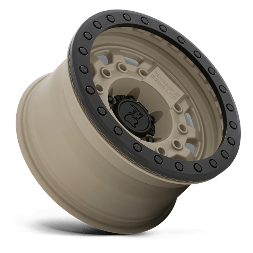Black Rhino AVENGER BEADLOCK DESERT SAND W/ BLACK HARDWARE Wheel - image 3