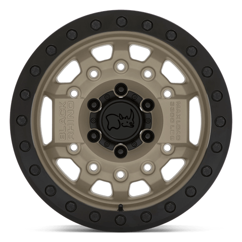 Black Rhino AVENGER BEADLOCK DESERT SAND W/ BLACK HARDWARE Wheel - image 4