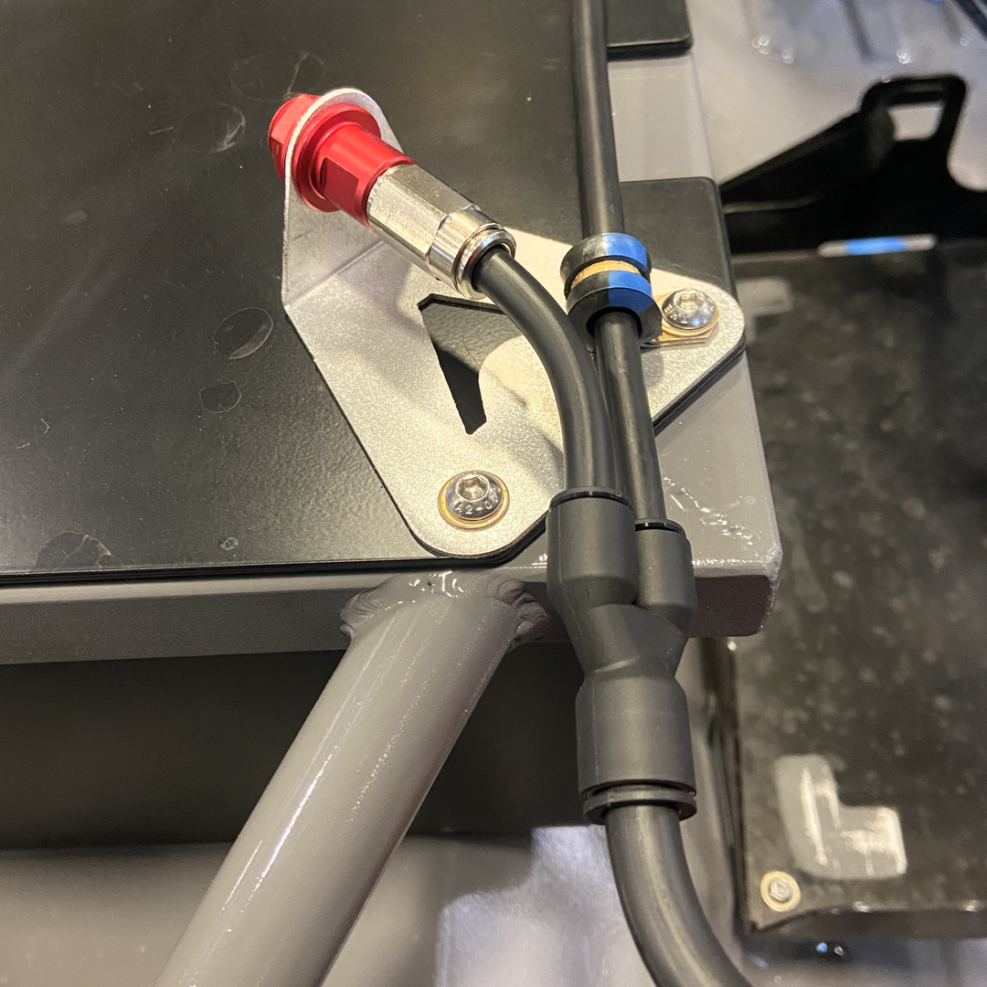Alaria Tech Fuel Cell Fire Suppression Bracket - installed