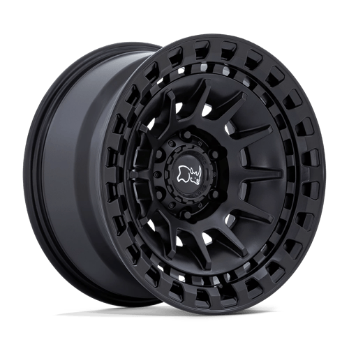 Black rhino barrage matte black wheel   image 1