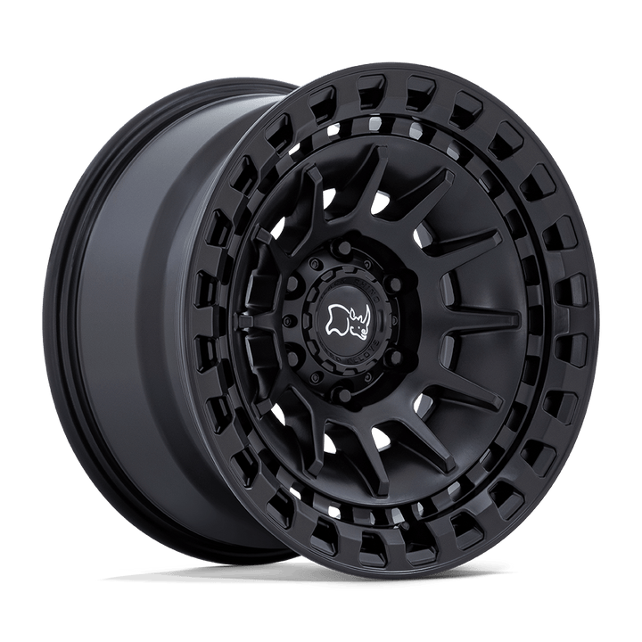 Black rhino barrage matte black wheel   image 2