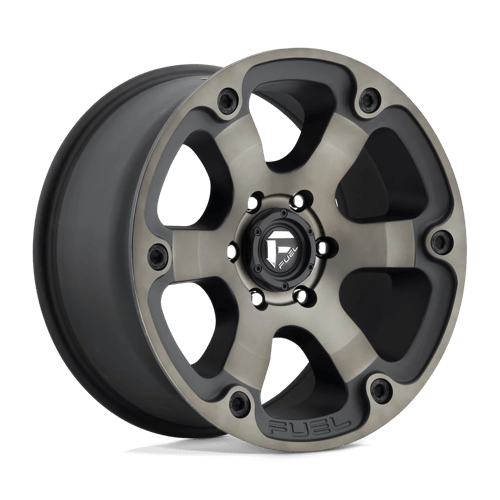 Fuel d564 beast matte black double dark tint wheel   image 1