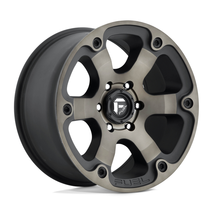 Fuel d564 beast matte black double dark tint wheel   image 2