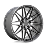 Load image into Gallery viewer, Beyern DAMON MATTE GUNMETAL W/ BRUSHED FACE Wheel - image 2
