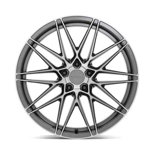 Beyern DAMON MATTE GUNMETAL W/ BRUSHED FACE Wheel - image 4