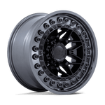 Load image into Gallery viewer, Black Rhino ALPHA MATTE BLACK W/ GUNMETAL LIP Wheel - image 1
