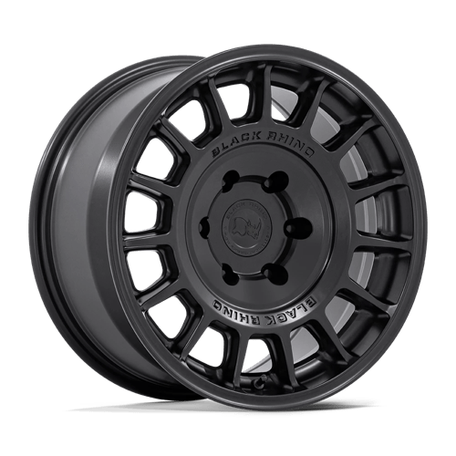Black rhino br015 voll matte black wheel   image 1
