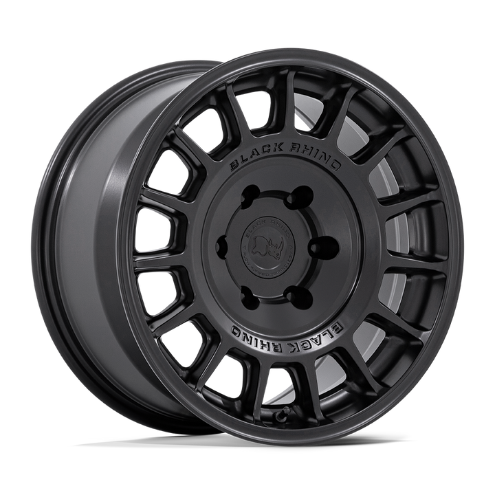 Black rhino br015 voll matte black wheel   image 2