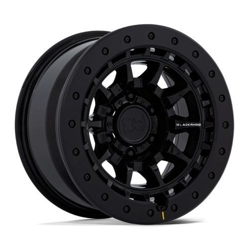Black rhino br016 tusk gloss black wheel   image 1