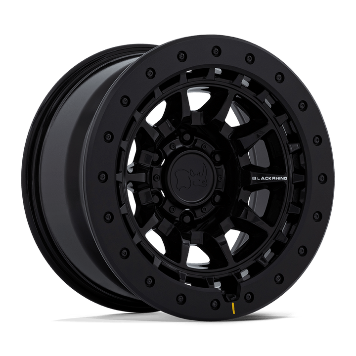 Black rhino br016 tusk gloss black wheel   image 2