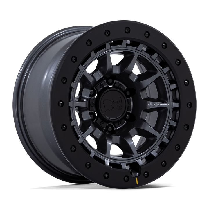 Black rhino br016 tusk matte gunmetal wheel   image 2