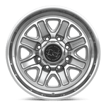Load image into Gallery viewer, Black Rhino BR032 ECHO GLOSS SILVER W/ MACHINED FACE Wheel - image 8

