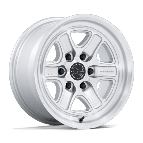 Black Rhino BR032 ECHO GLOSS SILVER W/ MACHINED FACE Wheel - image 1