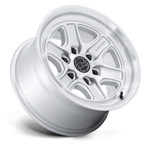 Black Rhino BR032 ECHO GLOSS SILVER W/ MACHINED FACE Wheel - image 3