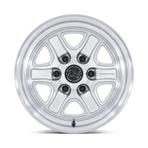 Black Rhino BR032 ECHO GLOSS SILVER W/ MACHINED FACE Wheel - image 4