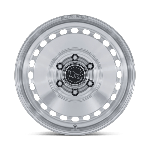 Black Rhino BR036 BASIN GLOSS SILVER W/ MACHINED FACE Wheel - image 4