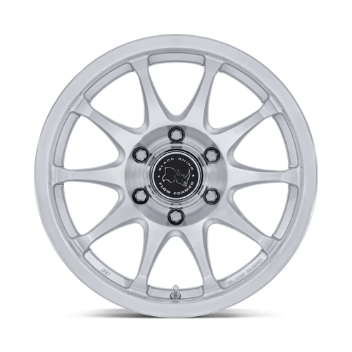 Black Rhino BR038 RONIN GLOSS SILVER W/ MACHINED FACE Wheel - image 4