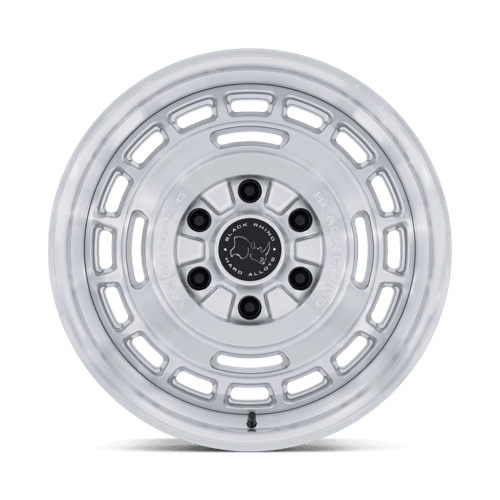 Black Rhino BR600 VAGABOND GLOSS SILVER W/ MACHINED FACE Wheel - image 4