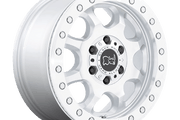 Black Rhino VENTURE BEADLOCK GLOSS SILVER W/ MACHINED FACE Wheel - image 1