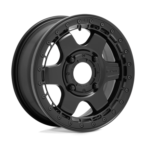 Fuel UTV D922 BLOCK UTV BEADLOCK MATTE BLACK W/ BLACK RING Wheel - image 1