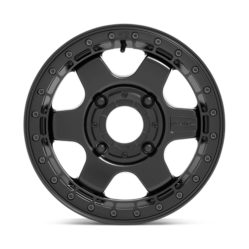 Fuel UTV D922 BLOCK UTV BEADLOCK MATTE BLACK W/ BLACK RING Wheel - image 4