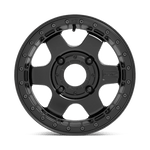 Load image into Gallery viewer, Fuel UTV D922 BLOCK UTV BEADLOCK MATTE BLACK W/ BLACK RING Wheel - image 4
