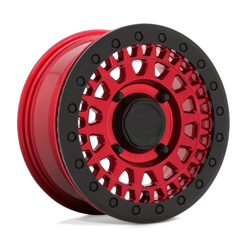 Black Rhino Hard Alloys - UTV PARKER UTV BEADLOCK CANDY RED W/ BLACK BEAD RING Wheel - image 1