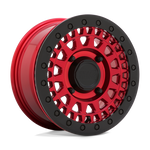 Load image into Gallery viewer, Black Rhino Hard Alloys - UTV PARKER UTV BEADLOCK CANDY RED W/ BLACK BEAD RING Wheel - image 2
