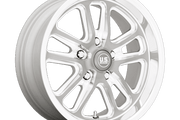 US Mags U130 BULLET TEXTURED GUNMETAL W/ MILL EDGE Wheel - image 1