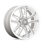 Load image into Gallery viewer, US Mags U130 BULLET TEXTURED GUNMETAL W/ MILL EDGE Wheel - image 2
