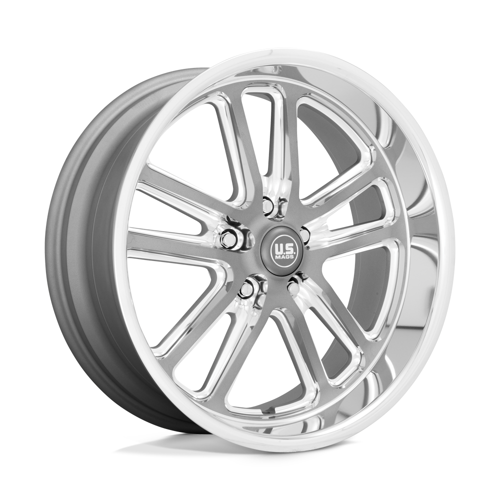 US Mags U130 BULLET TEXTURED GUNMETAL W/ MILL EDGE Wheel - image 10