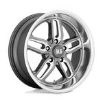 Load image into Gallery viewer, US Mags U129 CTEN MATTE GUN METAL MILLED Wheel - image 1
