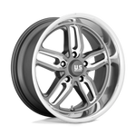 Load image into Gallery viewer, US Mags U129 CTEN MATTE GUN METAL MILLED Wheel - image 2
