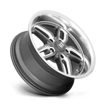 Load image into Gallery viewer, US Mags U129 CTEN MATTE GUN METAL MILLED Wheel - image 3
