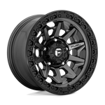 Load image into Gallery viewer, Fuel D716 COVERT MATTE GUNMETAL BLACK BEAD RING Wheel - image 2
