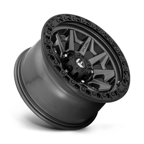 Fuel D716 COVERT MATTE GUNMETAL BLACK BEAD RING Wheel - image 3