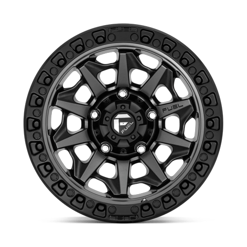 Fuel D716 COVERT MATTE GUNMETAL BLACK BEAD RING Wheel - image 4
