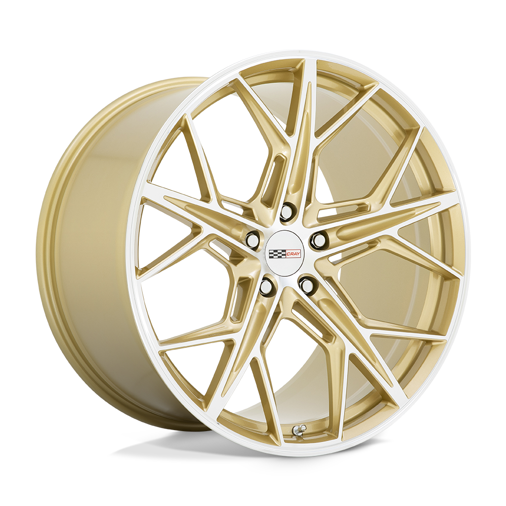 Cray HAMMERHEAD GLOSS GOLD W/ MIRROR CUT FACE Wheel - image 2
